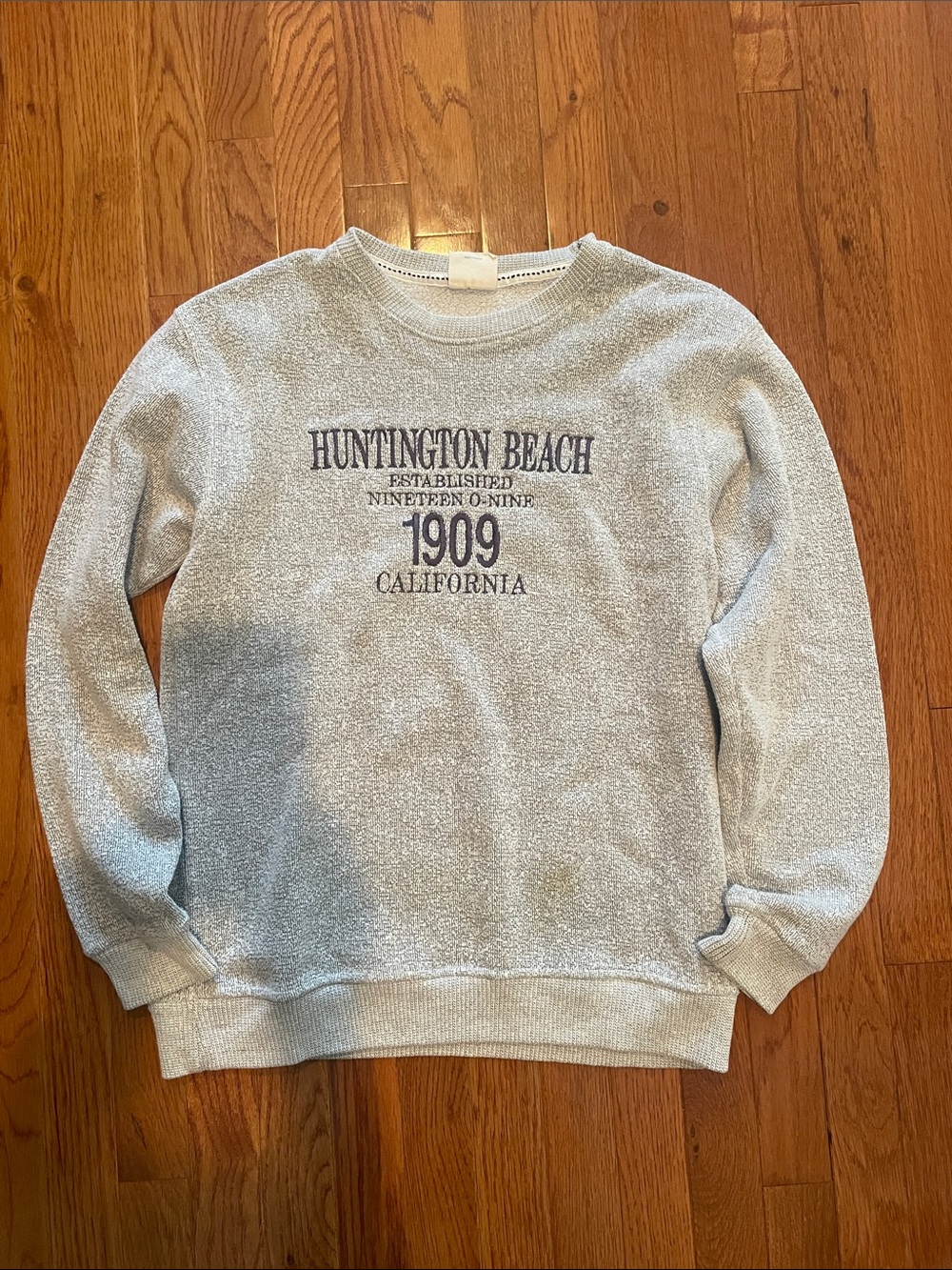 1909 Crewneck Sweatshirt - Light Gray